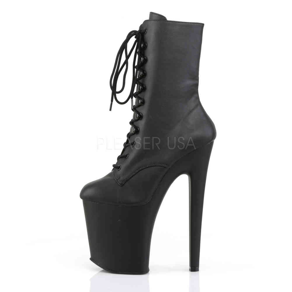 Pleaser - XTREME1020 Platform Boots, Pole dance shoes - Pole dance shoes - Black
